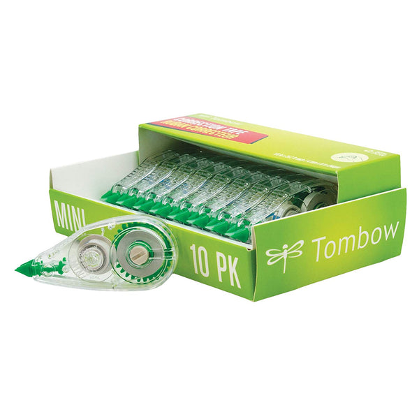 Paquete de 10 cintas correctoras Tombow Mini