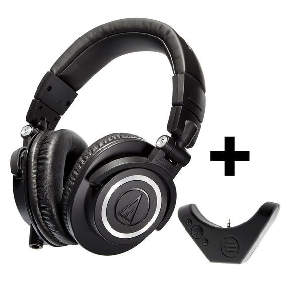Audio-Technica ATH-M50x Professional Studio Monitor Headphones