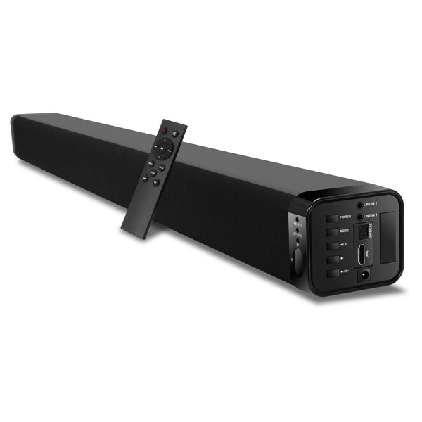 Barra de sonido inalámbrica Bluetooth de 32 pulgadas con control remoto