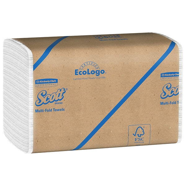 16 paquetes de toallas de papel plegables Scott