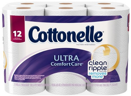 Pack of 12 Cottonelle Big Roll Toilet Paper