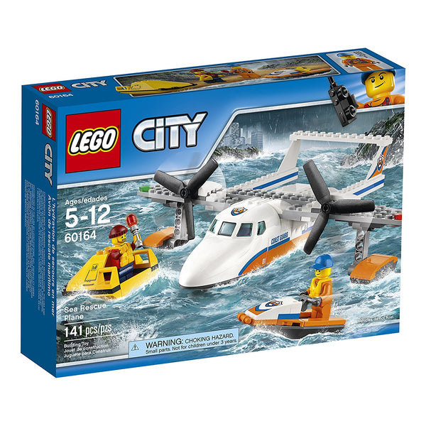LEGO City Coast Guard Sea Rescue Plane Building Kit (141 Piece)