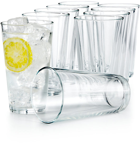 Set of 10 - 16 ounce glasses