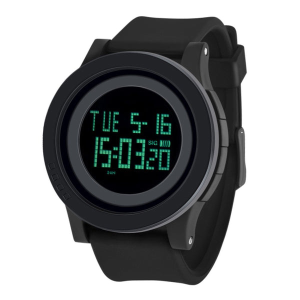 LED digital sports watch