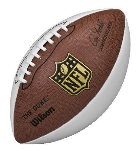 Balón de fútbol Wilson NFL con autógrafos