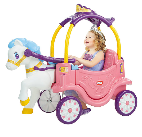 Caballo y carruaje de princesa Little Tikes