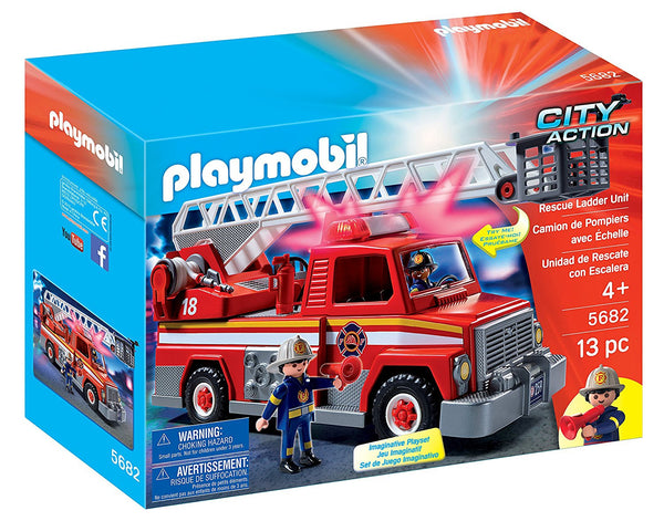 Playmobil Rescue Ladder Unit Playset