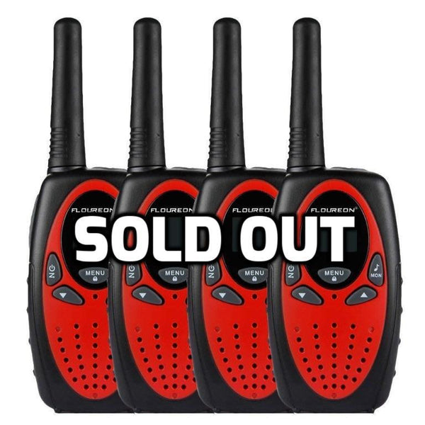 Pack de 4 radios de 22 canales