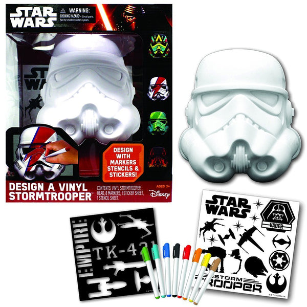 Star Wars Deluxe Design a Vinyl Storm Trooper Play Set