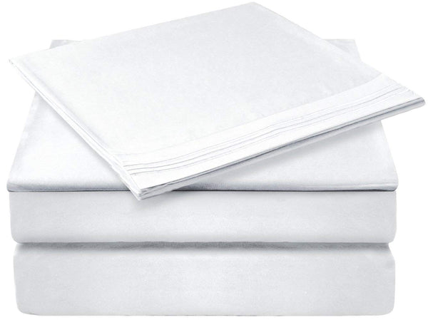 Queen size 4 piece bed sheet set