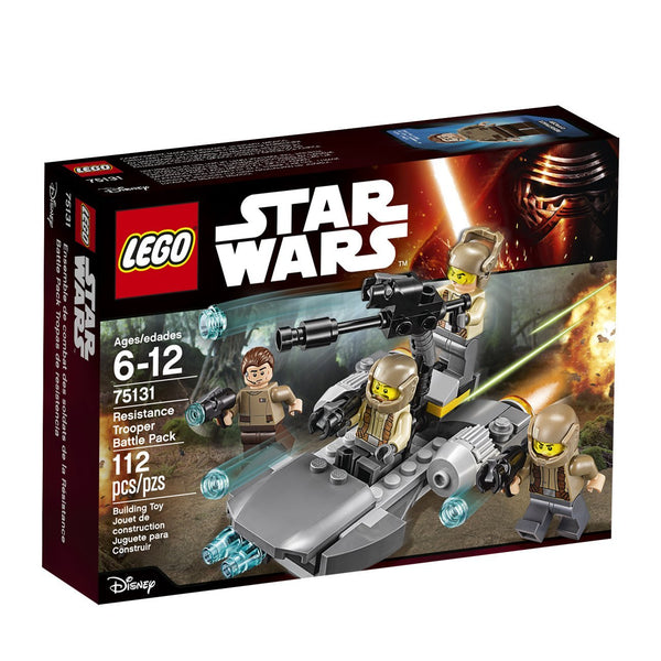 Paquete de batalla de soldados de la resistencia LEGO Star Wars
