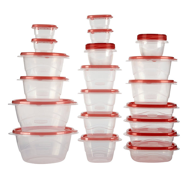 40 piece Rubbermaid container set