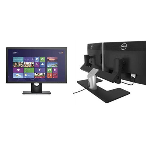 Two Dell 23" Monitors Bundle with One Dell Monitor Stand