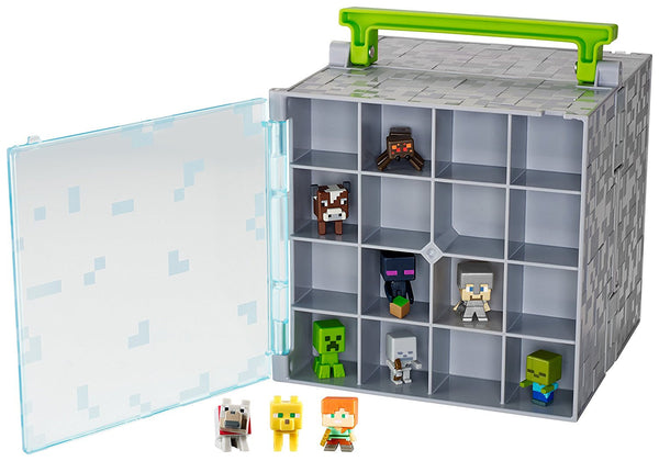 Minecraft Mini-Figure Collector Case with 10 Mini-Figures