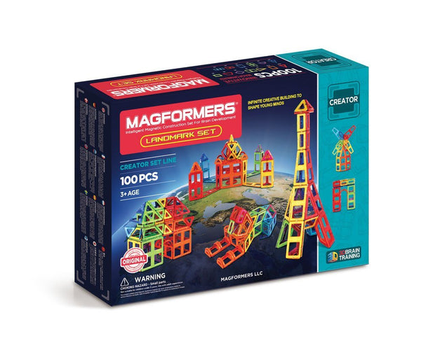 Set Magformers Landmark (100 piezas)