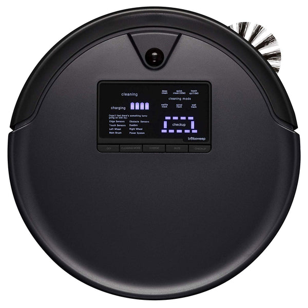 bObsweep Pet Hair Plus Robotic Vacuum Cleaner and Mop, Midnight