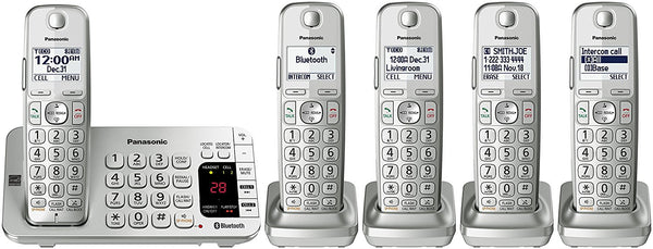 Panasonic 5 cordless handsets with answering machine