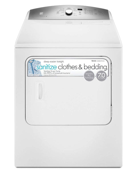Kenmore 7,0 pies cúbicos. ft. Secadora a gas en color blanco, incluye entrega y conexión