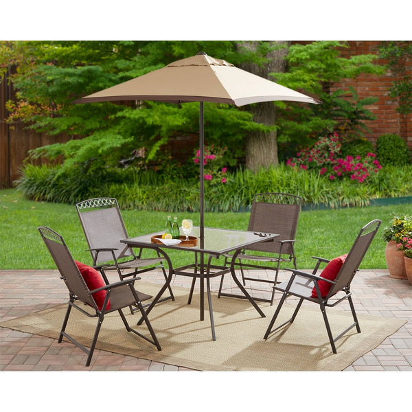 6-Piece Outdoor Patio Folding Set