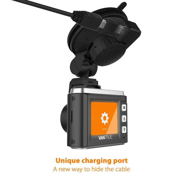 Dash cam with parking monitor sensor