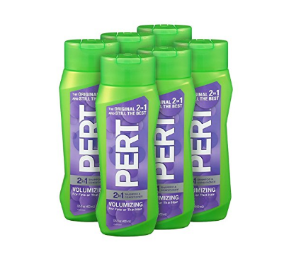 Pack de 6 champús Pert Voluminizadores 2 en 1