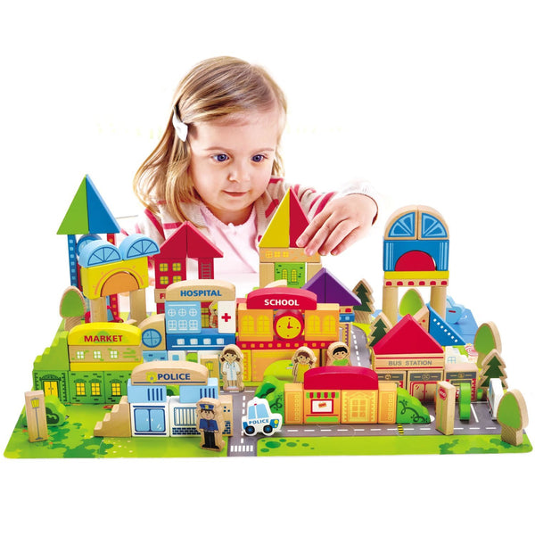 City Building Blocks with Playscape