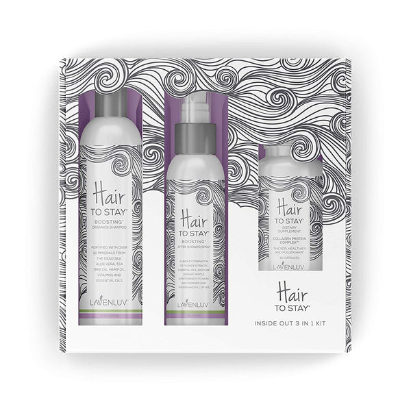 3 Piece Lavenluv Hair to Stay Hair Care Set