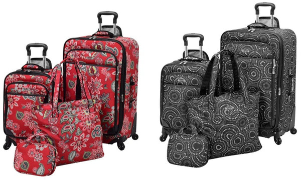 Waverly Boutique Softside Spinner Luggage Set (4-Piece)