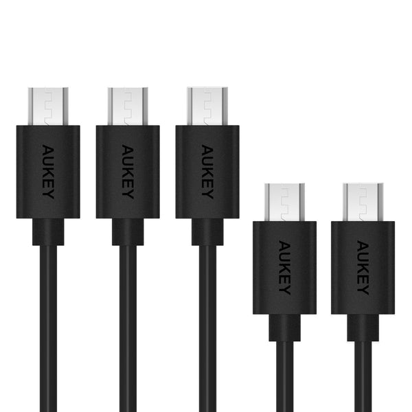 5 cables micro USB
