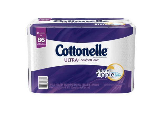 36 family Cottonelle toilet paper rolls