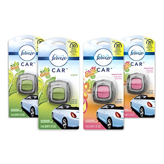 Pack Of 4 Febreze Car Air Fresheners