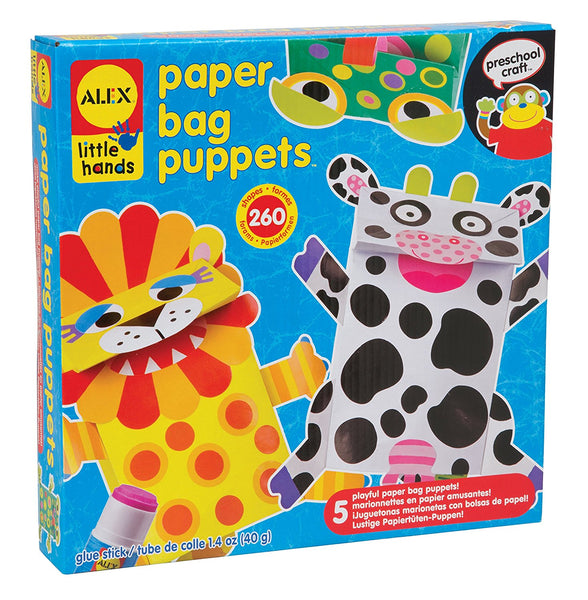 ALEX Toys Little Hands Paper Bag Puppets