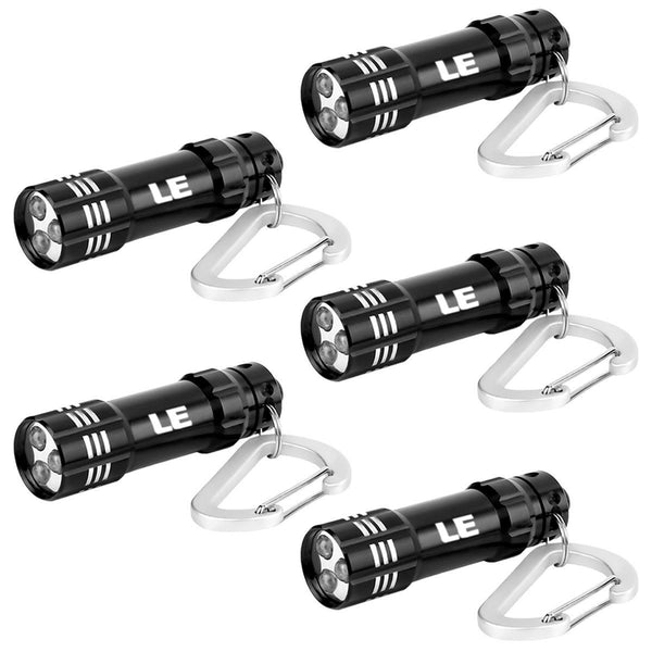 Pack of 5 LED flashlights