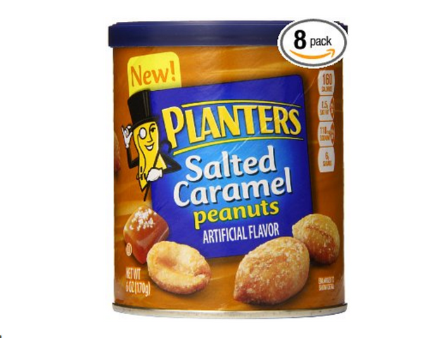 Pack of 8 Planters Dry Roasted Peanuts