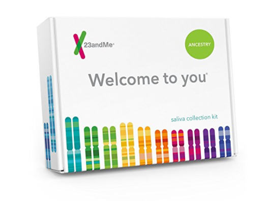 Servicio de genética personal de Ancestry de prueba de ADN 23andMe