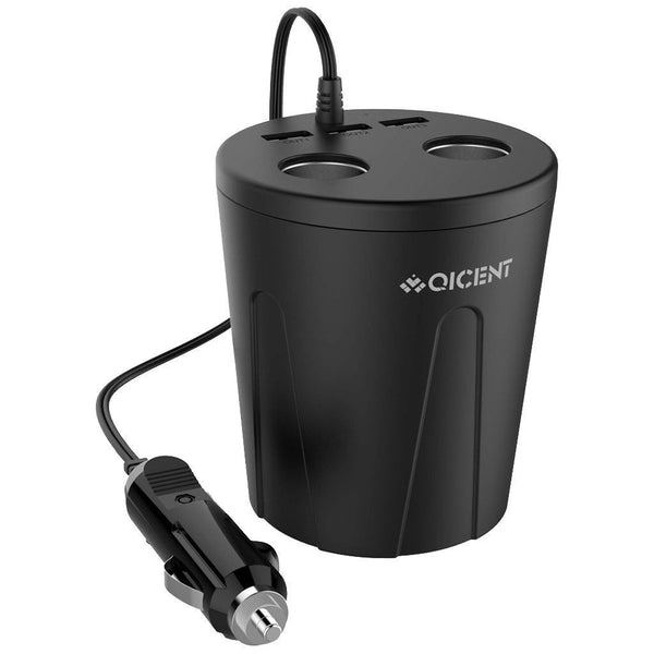 Cup holder car charger