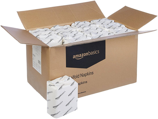 Paquete de 24 servilletas dispensadoras minifold de 250 AmazonBasics