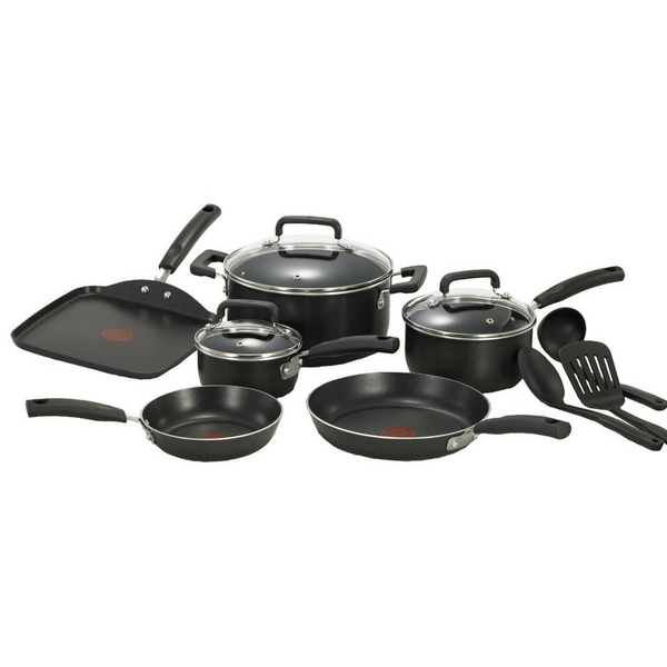 T-fal Signature 12 Piece Nonstick Cookware Set