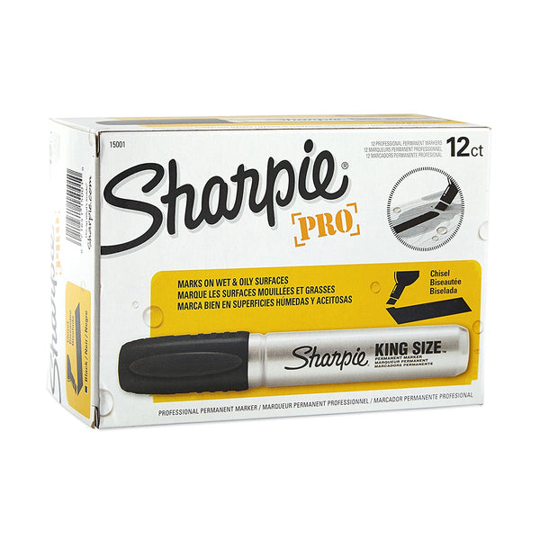 Pack of 12 Sharpie chisel tip markers