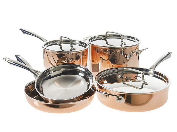 Cuisinart TCP-8 cookware-Sets, 8-Piece Copper Tri-Ply