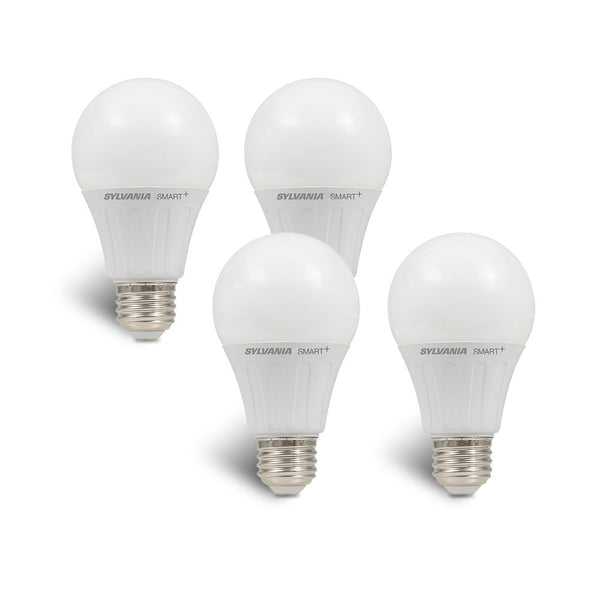4-Pack 60W Sylvania Smart Home A19 LED Light Bulb