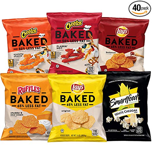 40-Ct Frito-Lay Baked & Popped Mix Variety Pack