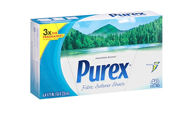 40 Purex Fabric Softener Dryer Sheets