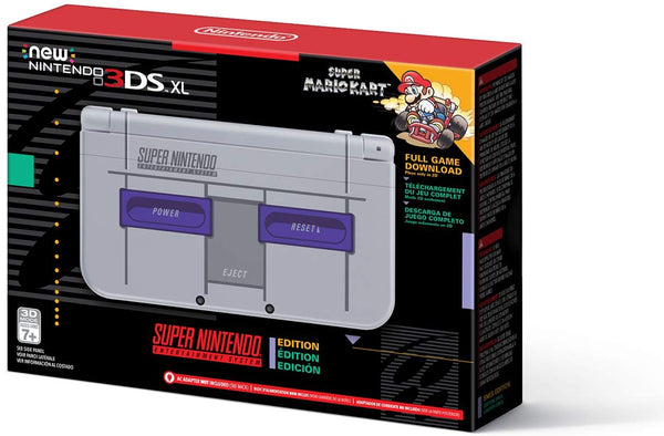 Nintendo New 3DS XL - Edición Super NES + Super Mario Kart