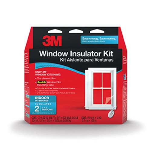 Kit aislante para interiores 3M, 2 ventanas