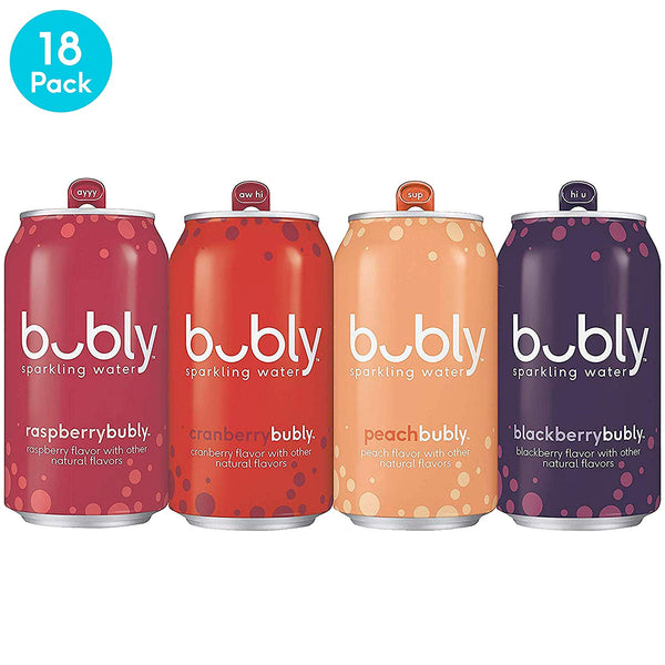18-Pack of Bubly Sparkling Water