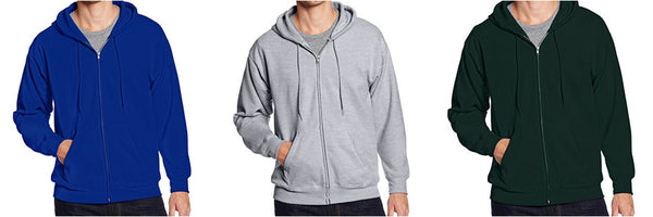 Hanes Full-Zip Fleece Hoodie