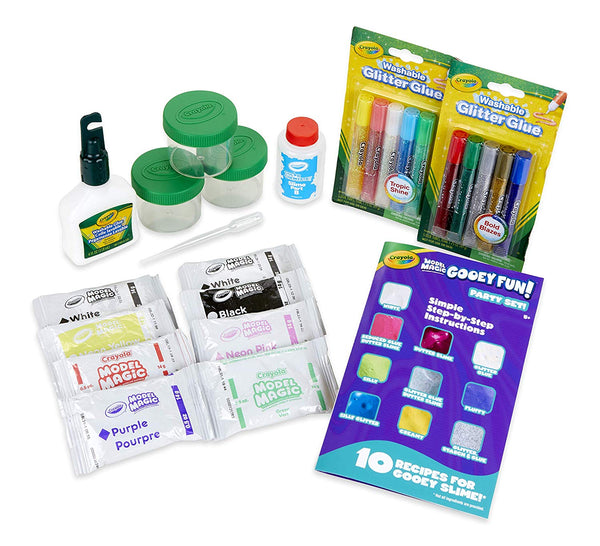 Crayola Model Magic ¡Diversión pegajosa! Kit de fiesta