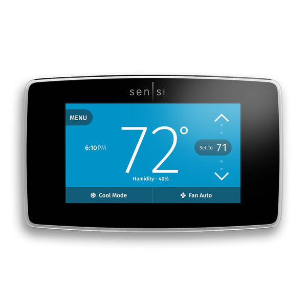 El termostato Wi-Fi de Emerson con pantalla táctil funciona con Alexa