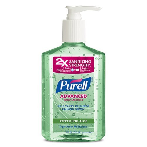 Purell Instant Hand Sanitizer with Aloe (Pack of 6)